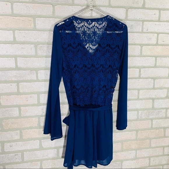 Altar’d State Blue Namimo Romper - Picture 7 of 8